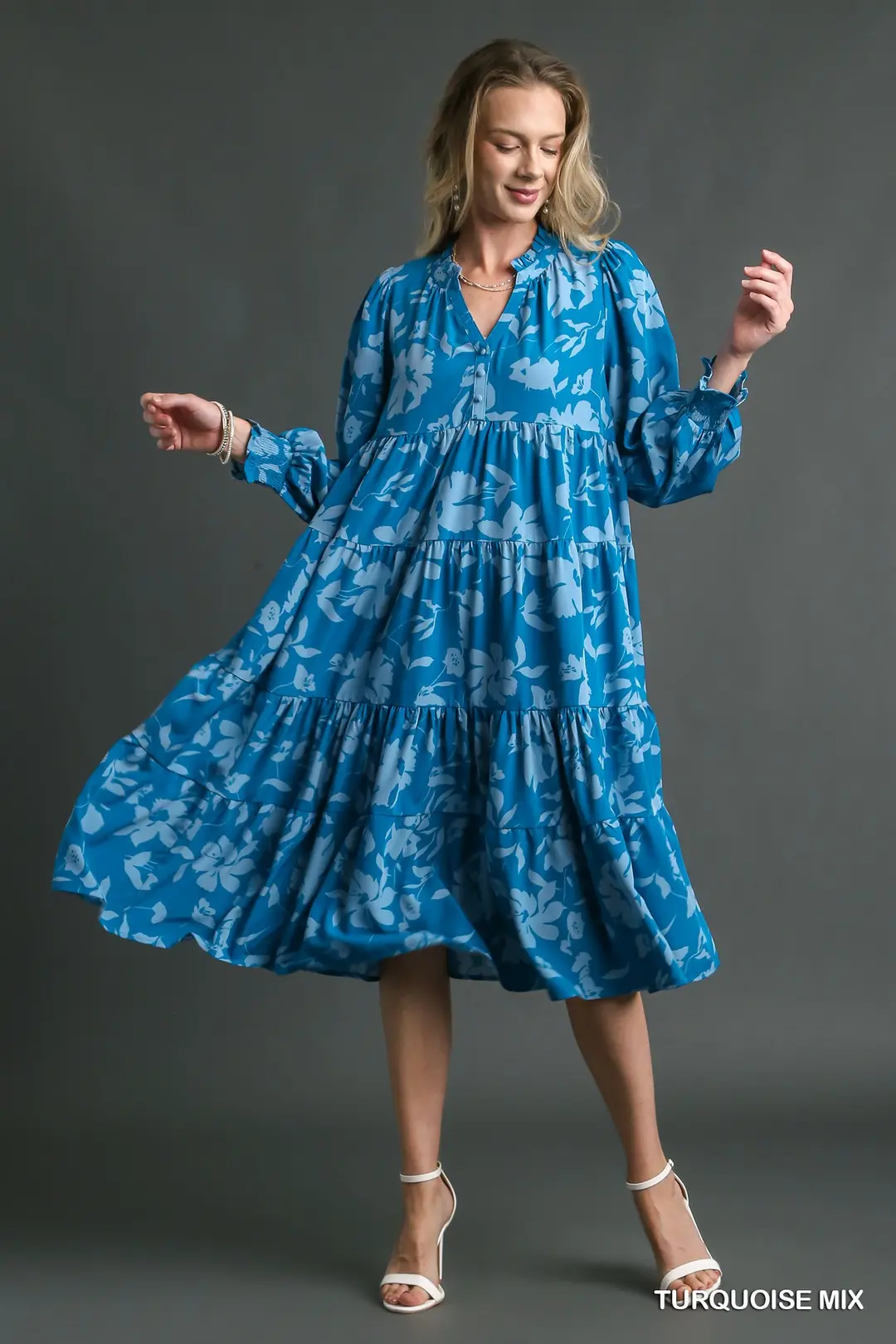 Sunday Brunch Tiered Dress