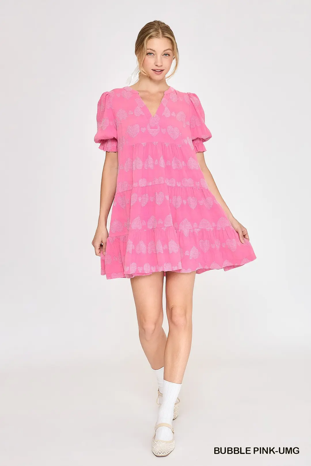 Bubble Gum Heart Dress