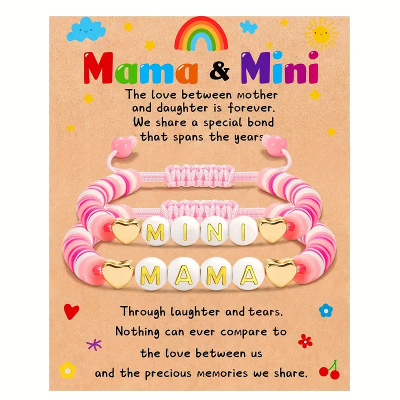 Mama & Mini Bead Bracelets