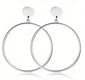 Dangle Clip On Earrings