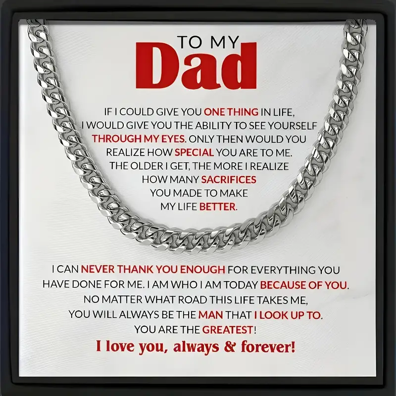 Dad Chain Necklace