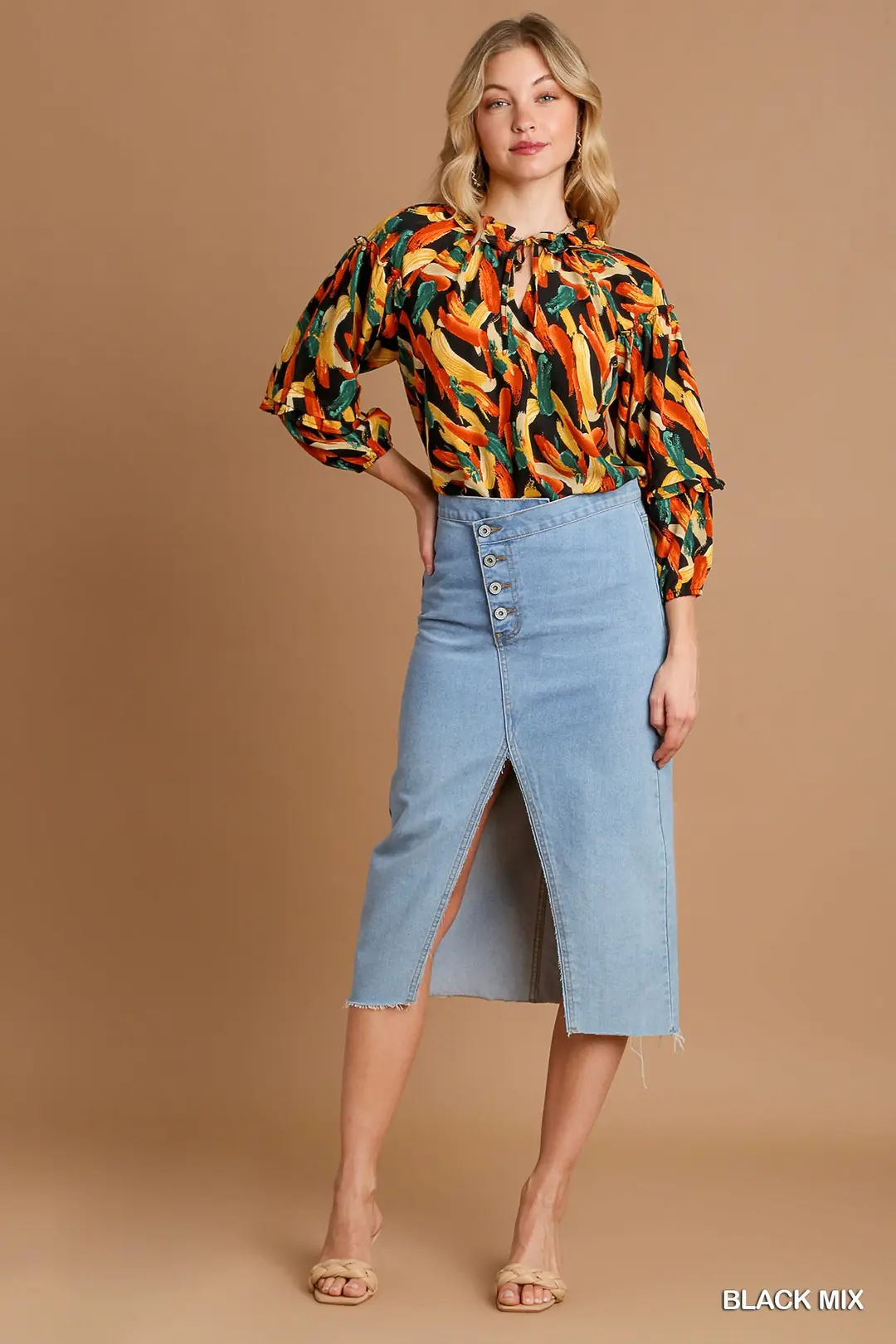 Brushstrokes Blouse