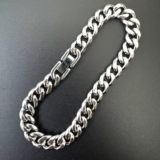 Stainless Steel Cuban Link Bracelet
