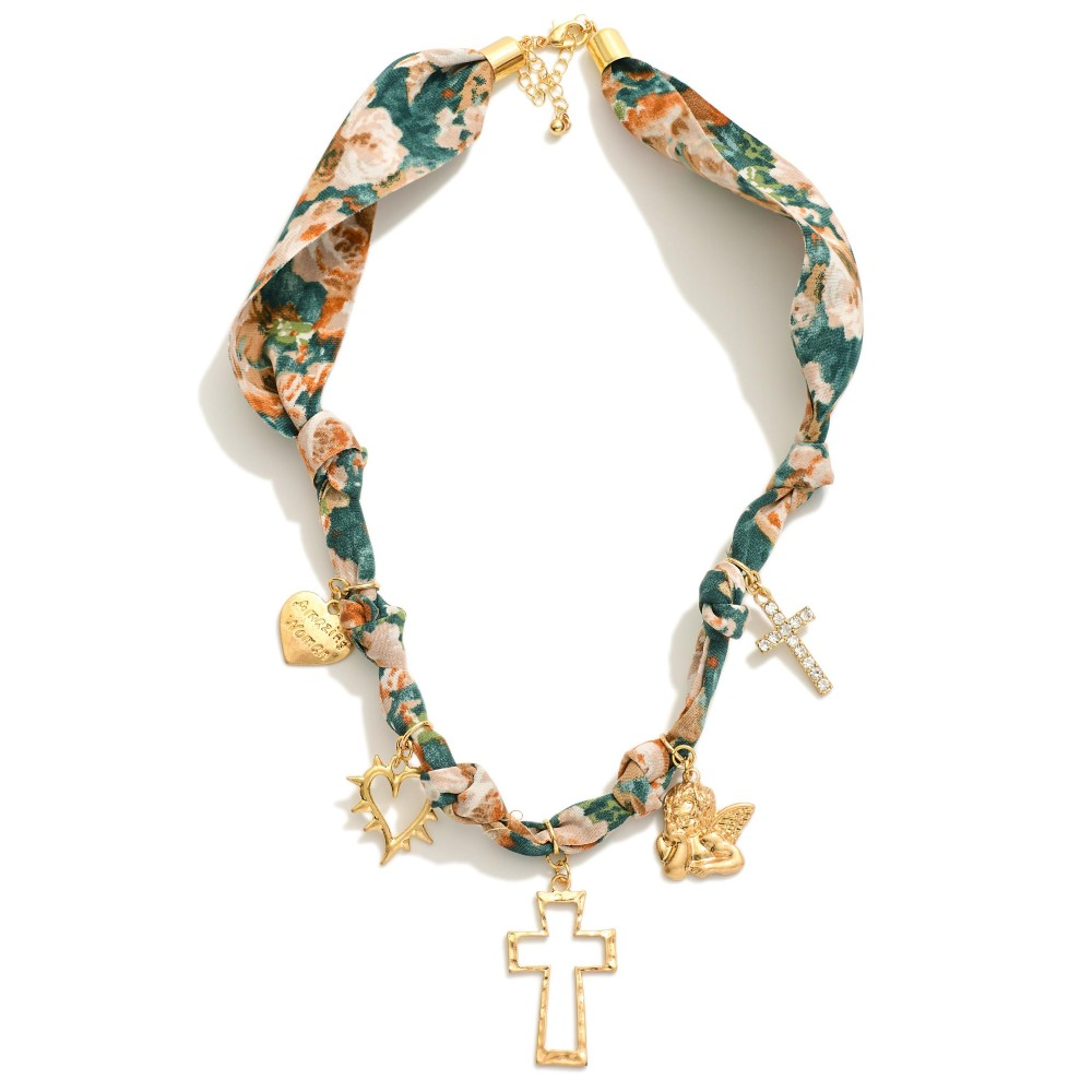 Scarf Charm Necklace
