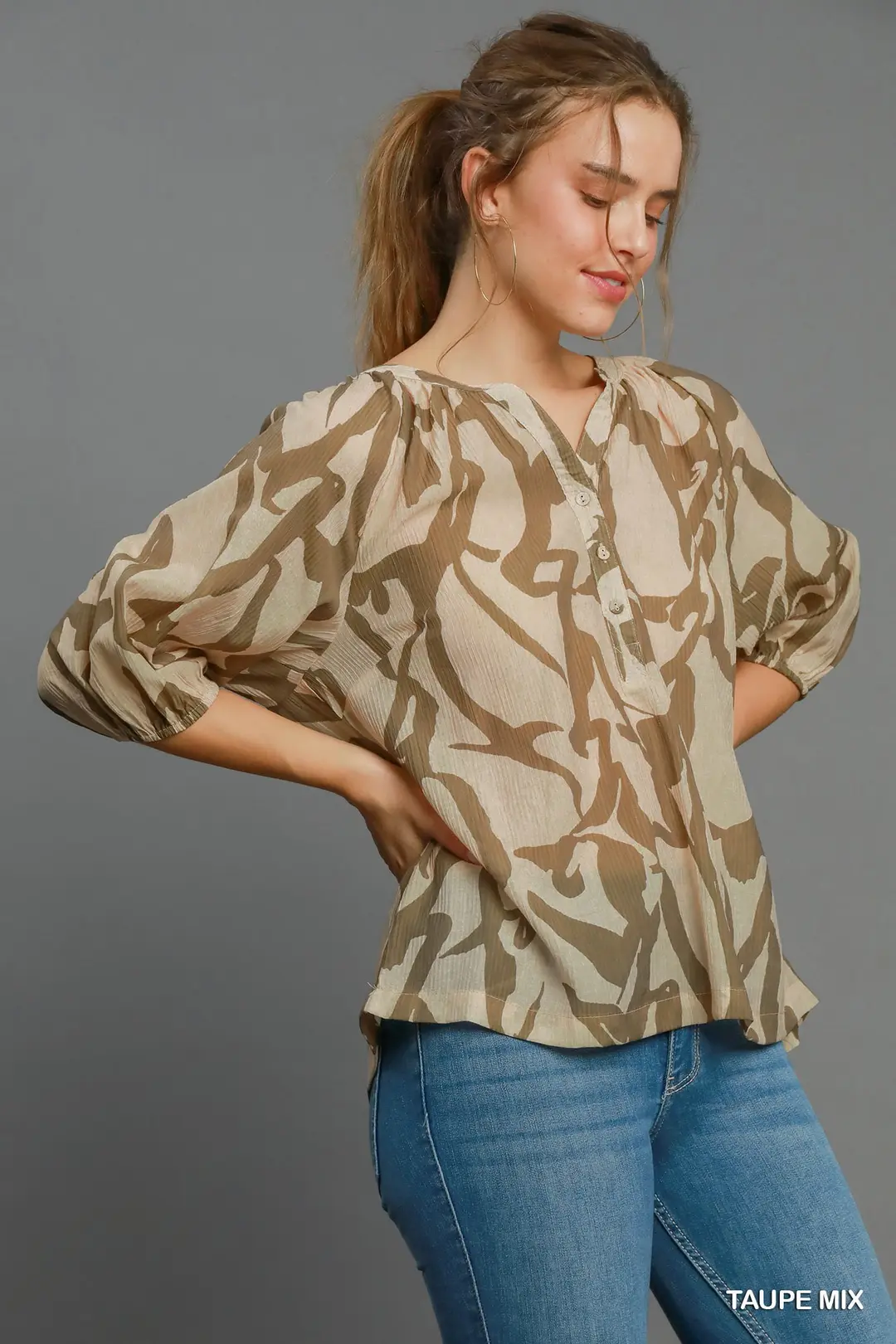 Olivacious Blouse
