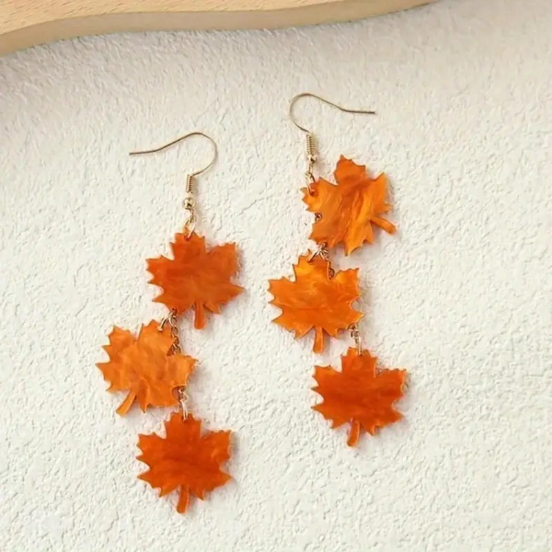 Fall Acrylic Earrings