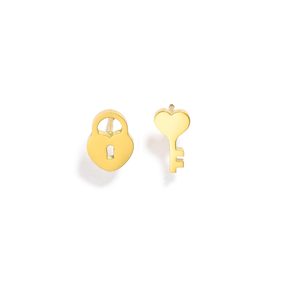 Lock And Key Studs