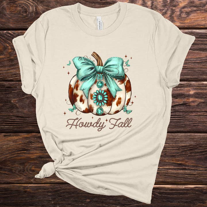 Howdy Fall Pumpkin Tee