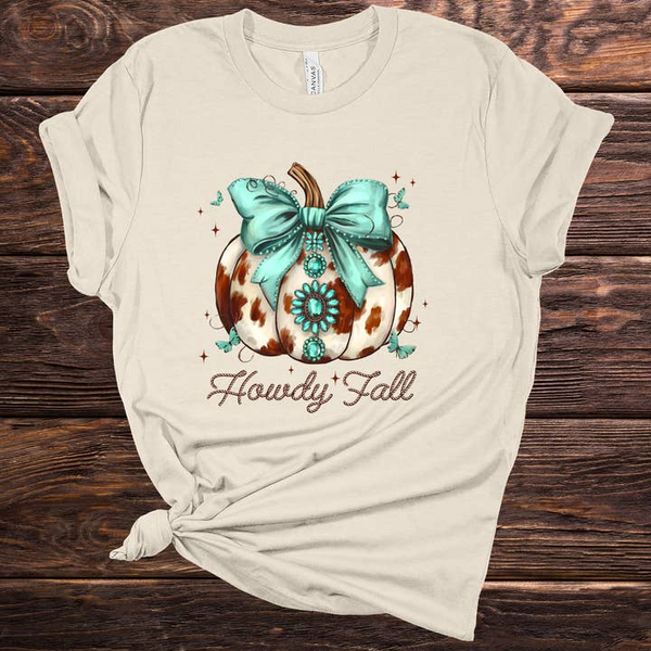 Howdy Fall Pumpkin Tee