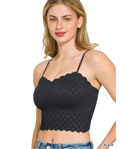 Lace In The Details Bralette