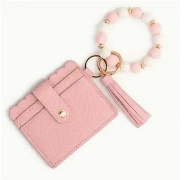 Bangle Keychain With Card Holder