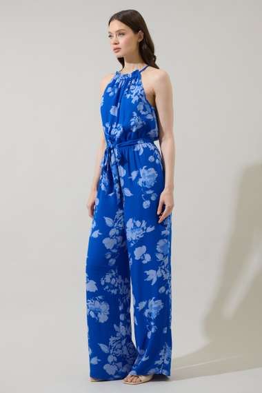 Lilith Floral Trapeze Jumpsuit