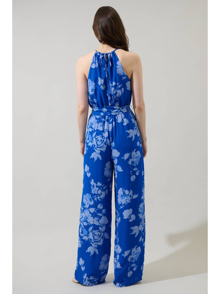 Lilith Floral Trapeze Jumpsuit