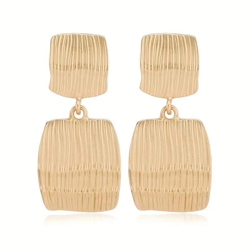 Hammered Clip On Earrings