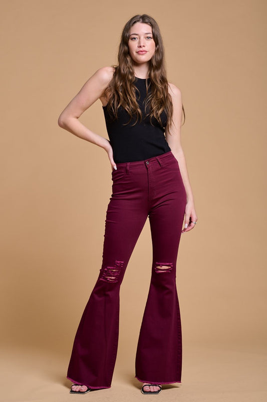 Marooned In Style Flare Jeans