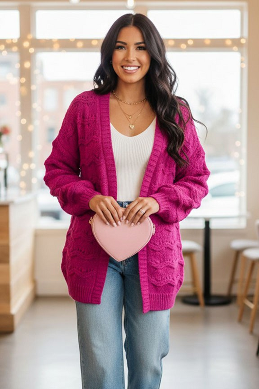 Pink Harvest Cardigan