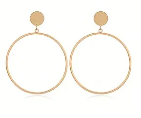 Dangle Clip On Earrings