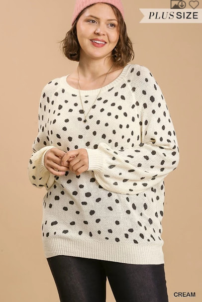 Dalmatian Love Sweater