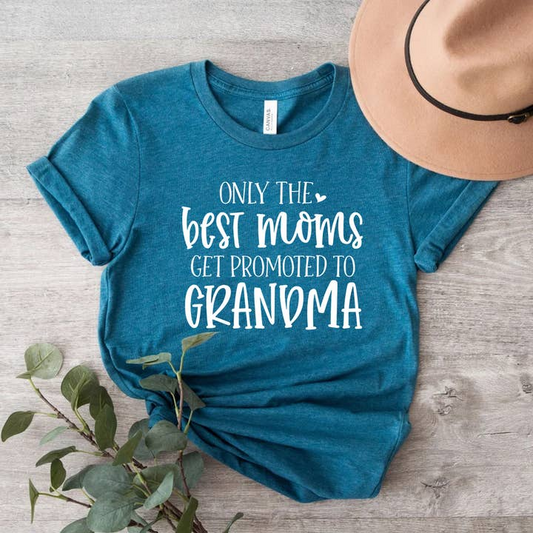 Promoted To Grandma Tee