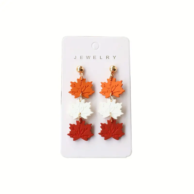 Fall Acrylic Earrings