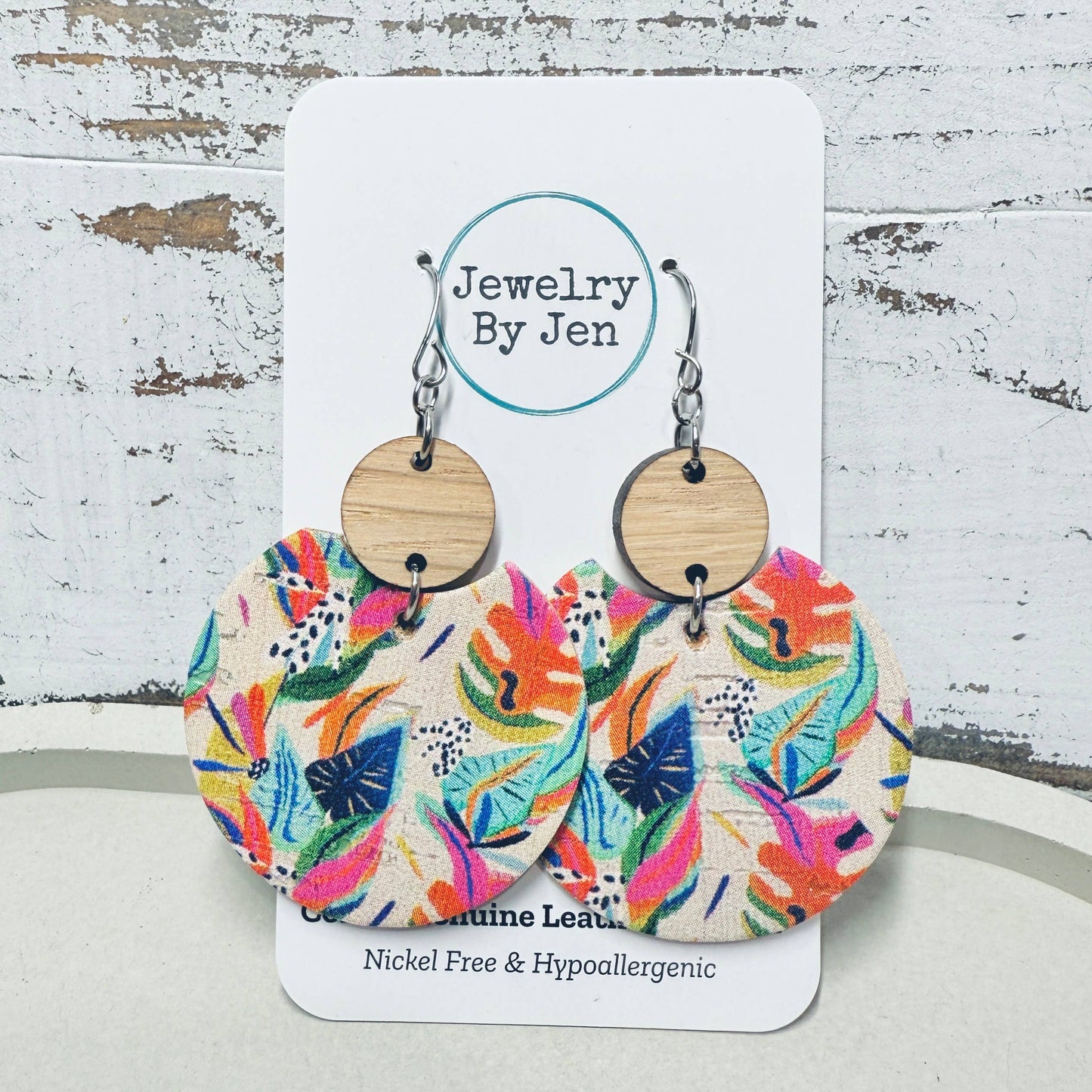Birds of Paradise Luna Earrings
