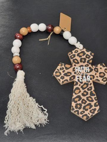 Beaded Cross Home Décor - Lady Dorothy Boutique