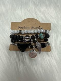 Beads And Baubles Stack Bracelet - Lady Dorothy Boutique