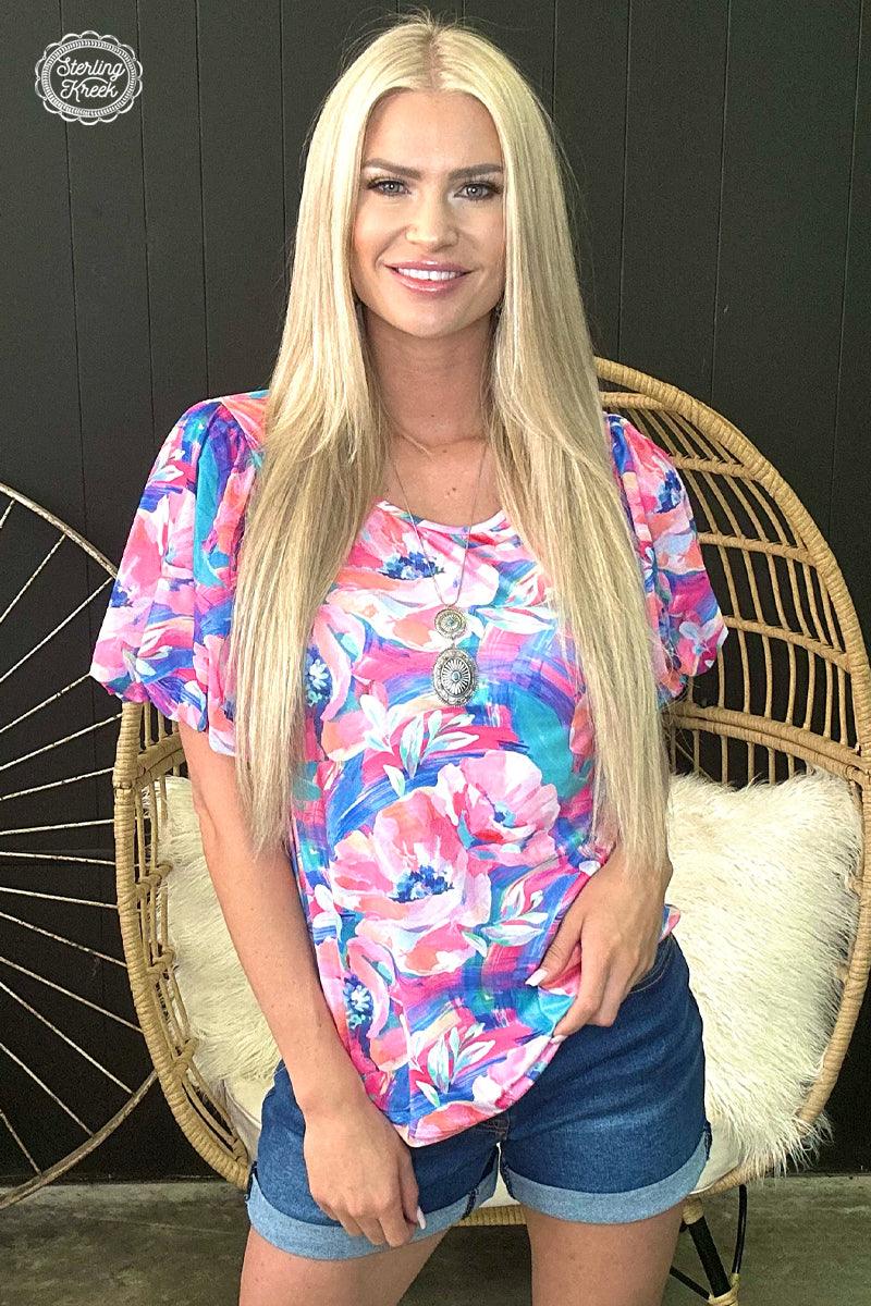 Bloomin' Boss Top - Lady Dorothy Boutique