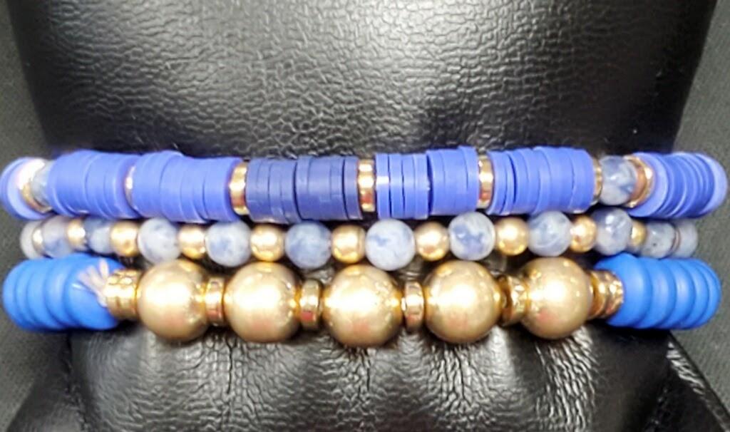 Clay Bead Stack Bracelets - Lady Dorothy Boutique