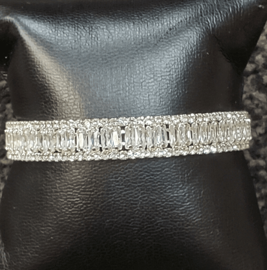 Crystal Cuff Bracelet - Lady Dorothy Boutique