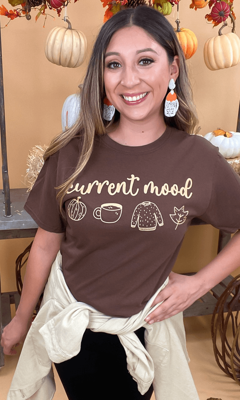Current Mood Fall Tee - Lady Dorothy Boutique