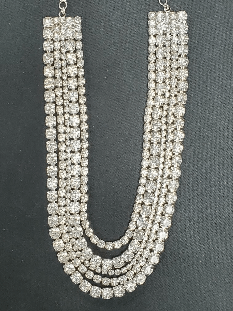 CZ Diamond Choker Necklace - Lady Dorothy Boutique