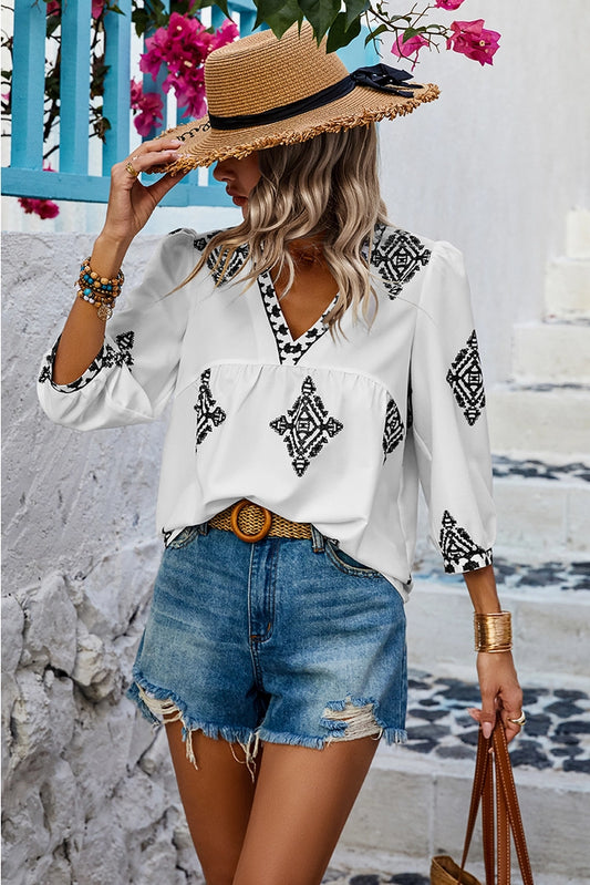 Classic Style Blouse