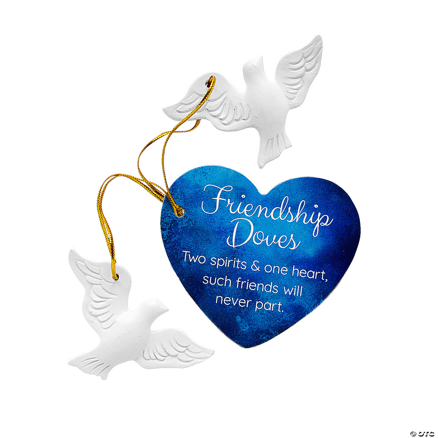 Doves Of Friendship Ornament