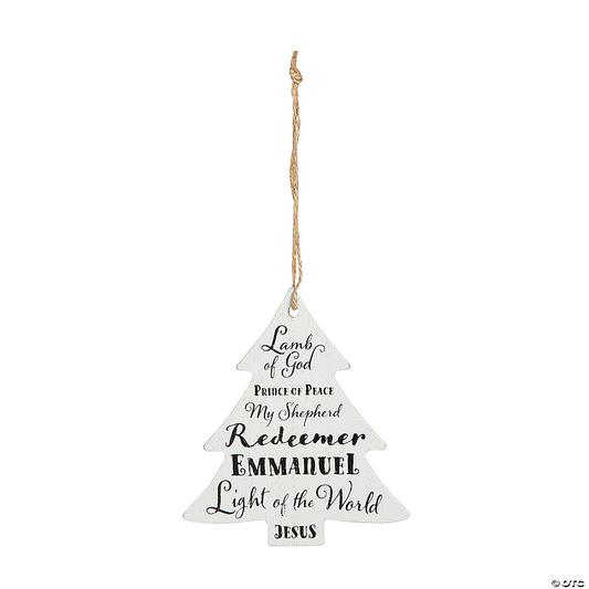 Names Of Jesus Ornament