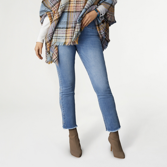 OMG Pull-On Snowflake Jeans