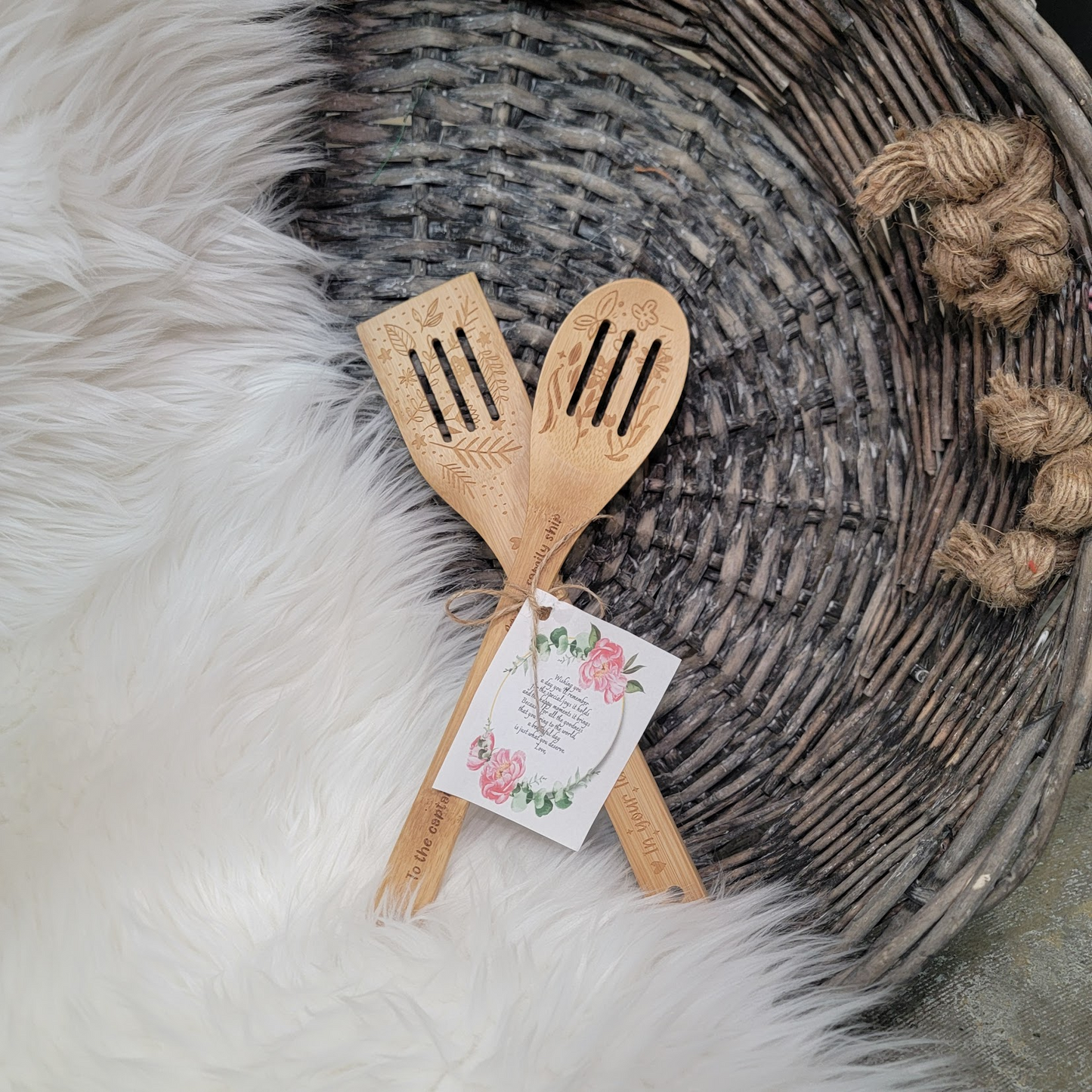 Bamboo Utensil Set
