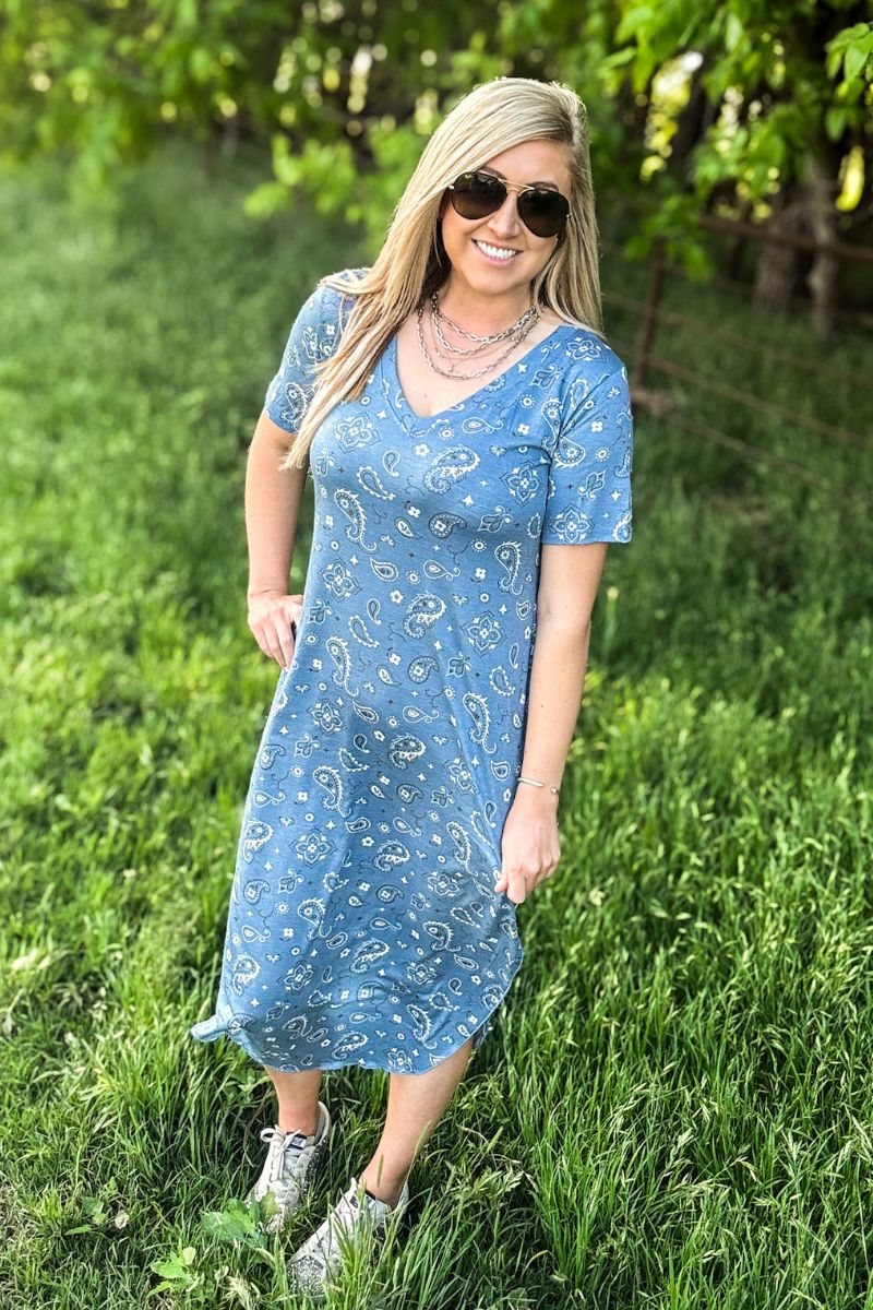Bandana Babe Maxi Dress