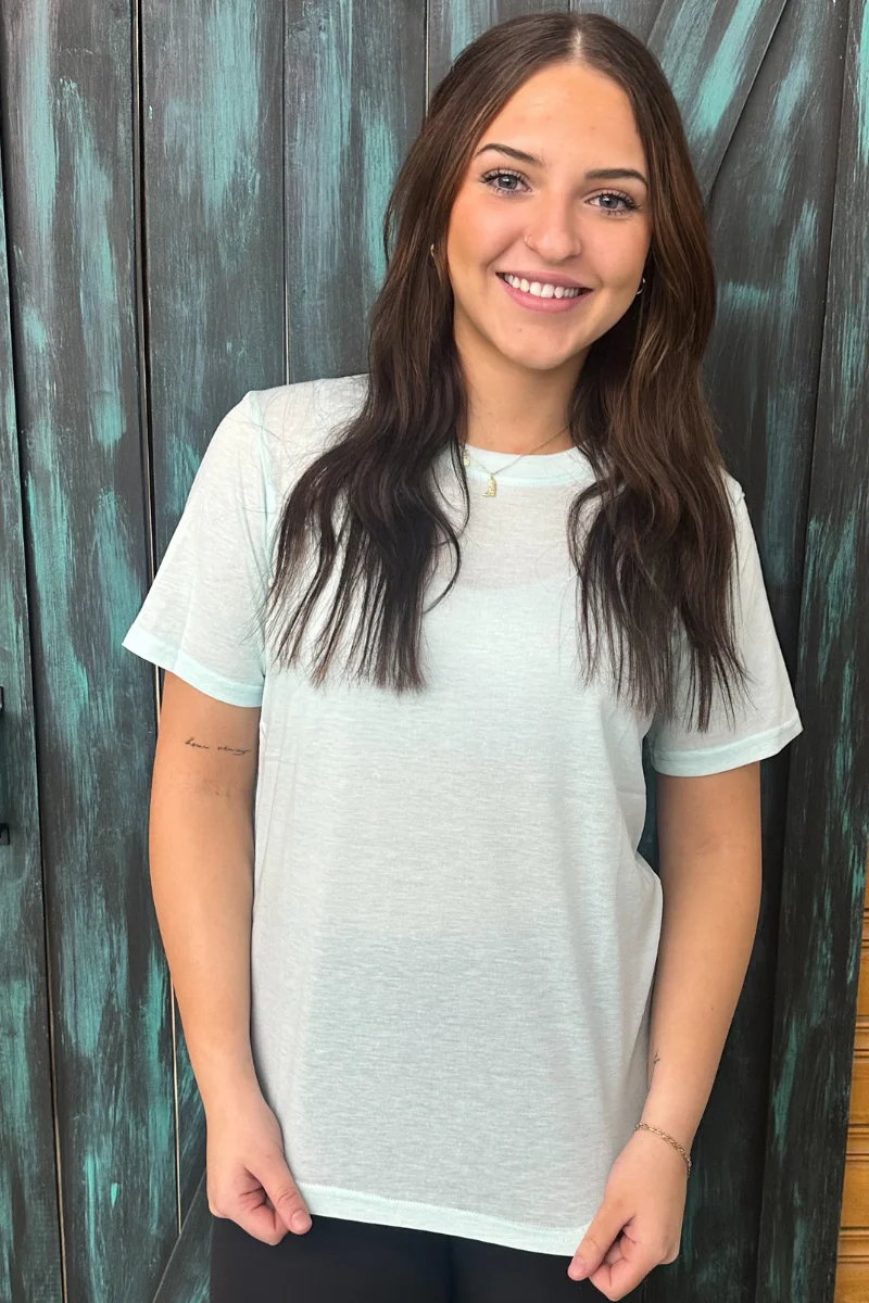 Simple Crew Neck Top