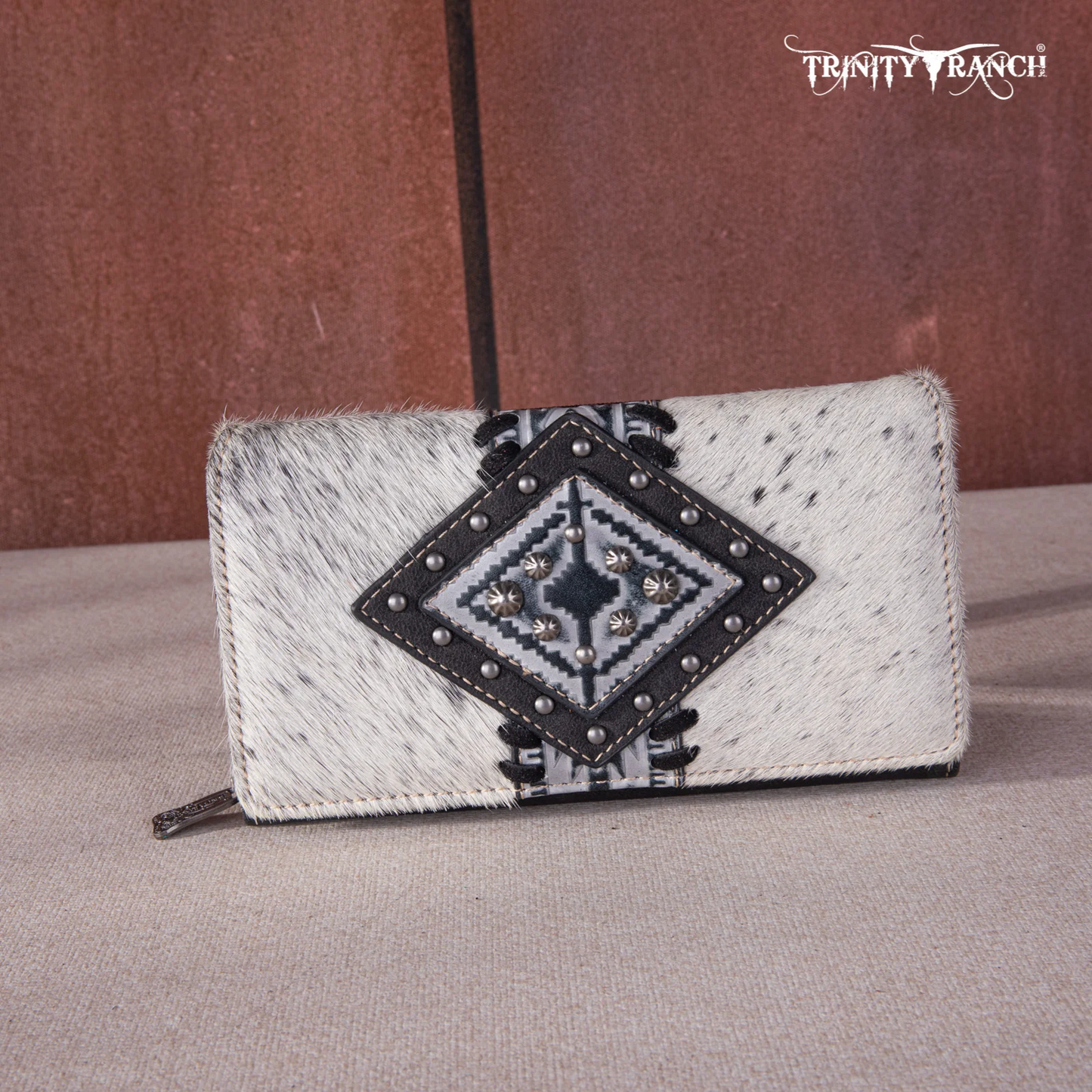 Trinity Ranch Hair On Hide Wallet