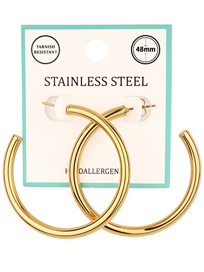 Stainless Steel Hoops