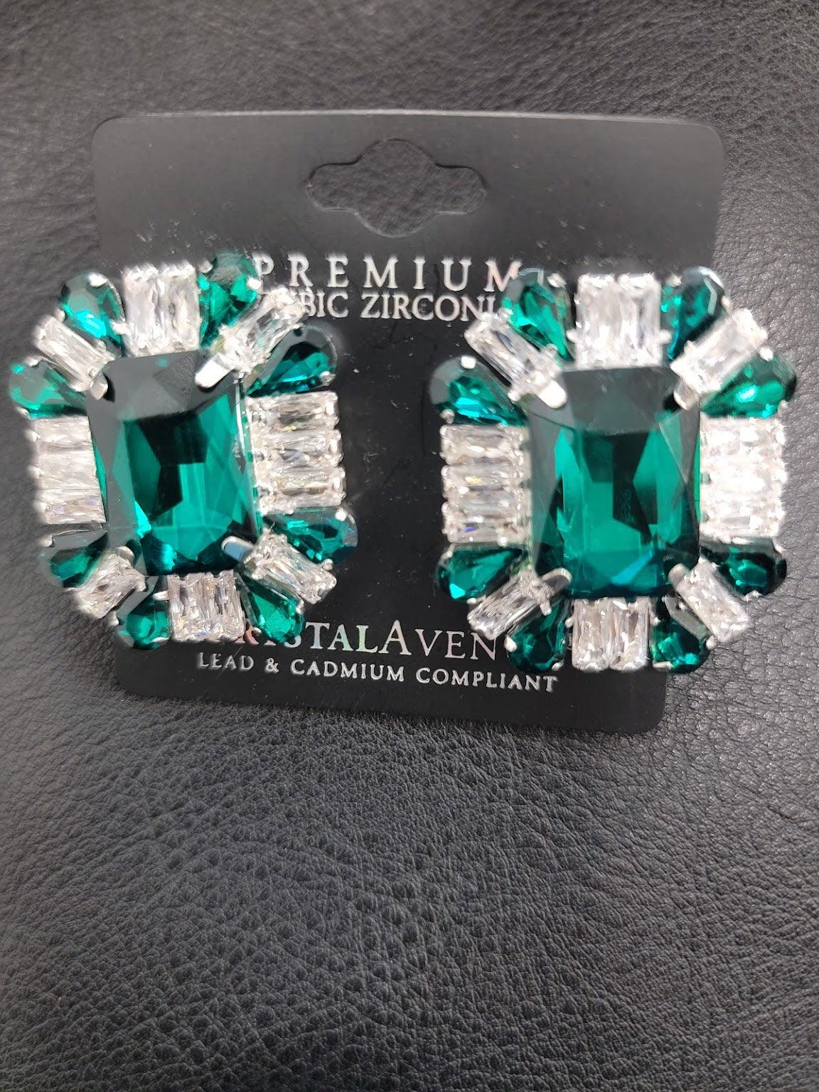 Faux Diamond Earrings - Lady Dorothy Boutique