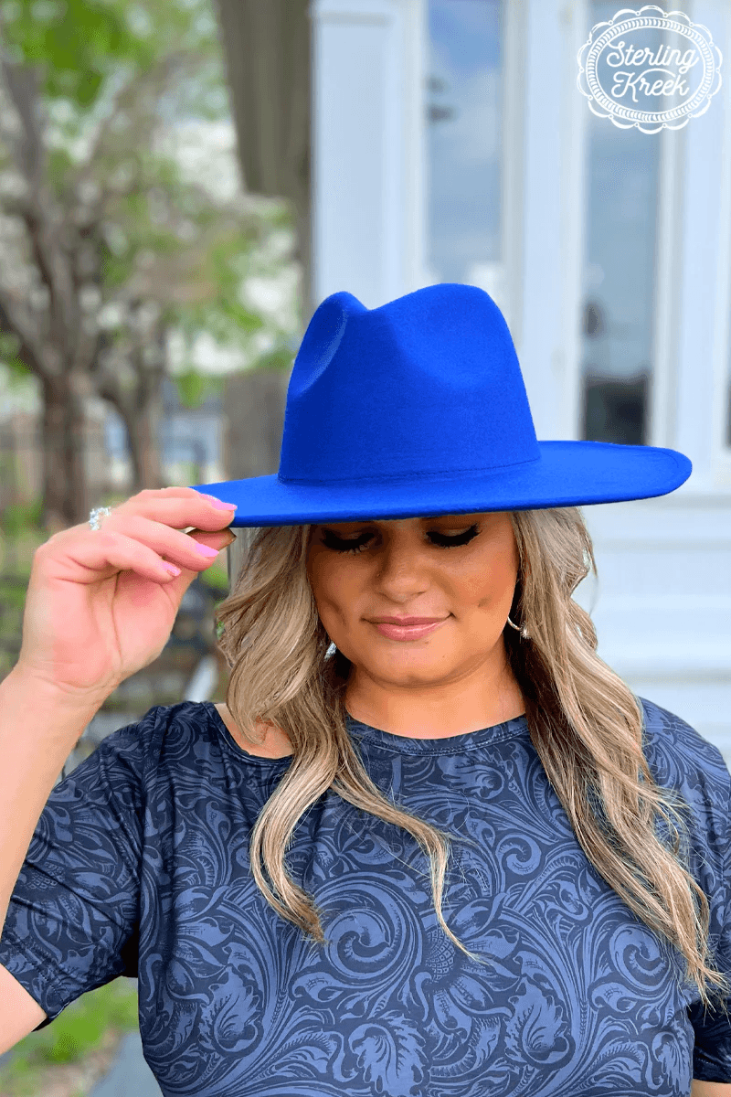 Faux Wool Fedora - Lady Dorothy Boutique