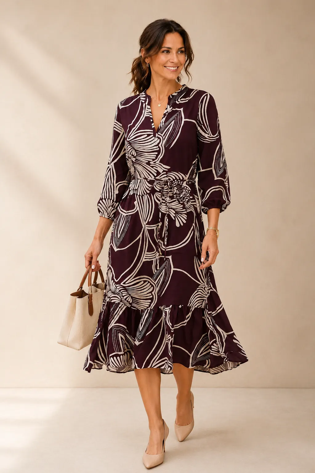 Linique Valley Midi Dress