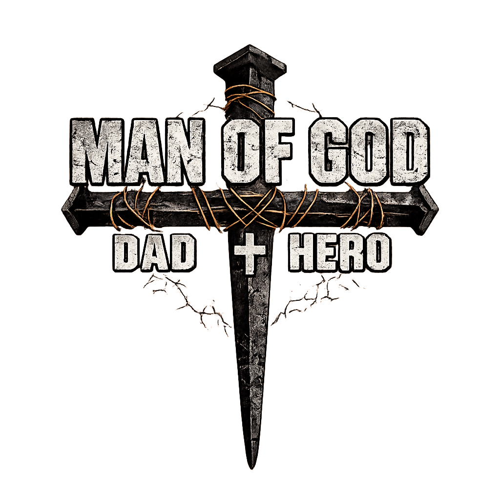 Man Of God, Dad + Hero Design