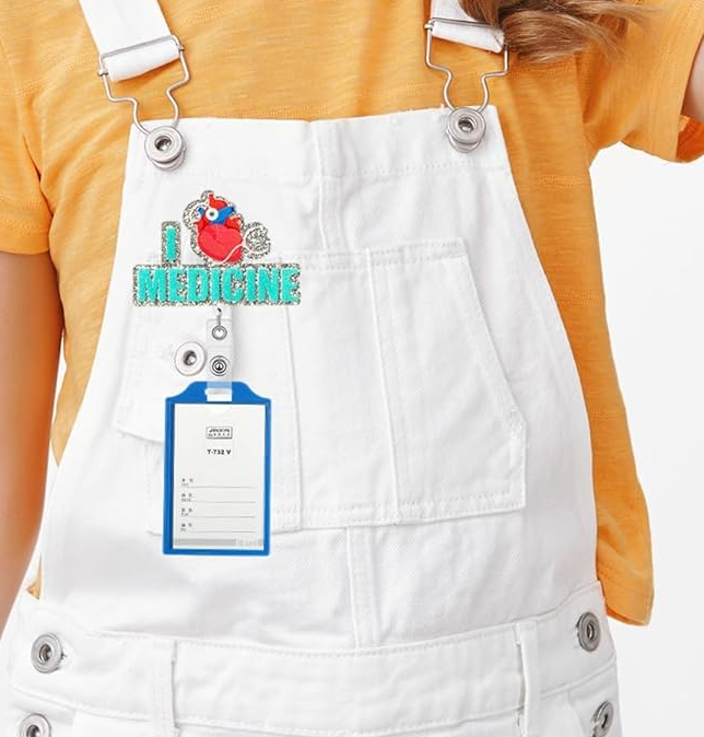 Acrylic Nurse Badge Holder