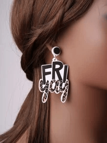 FriYay Earrings - Lady Dorothy Boutique