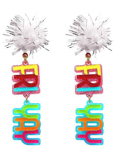 FriYay Earrings - Lady Dorothy Boutique