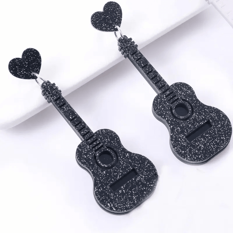 Guitar Earrings - Lady Dorothy Boutique