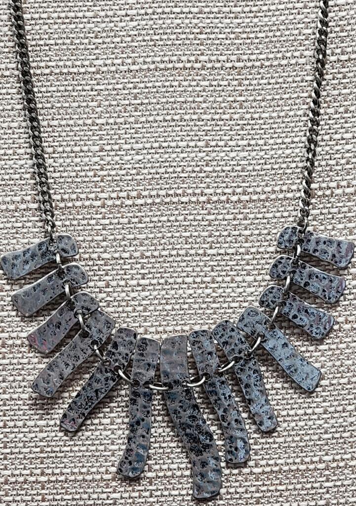 Hammered Multi Piece Necklace - Lady Dorothy Boutique